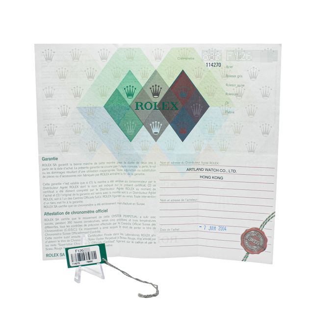 Rolex Explorer 114270 Image 3